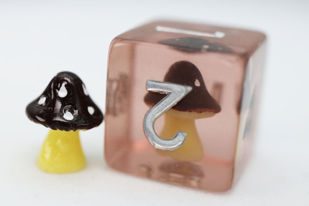 Coffee Mushroom RPG Dice Set (ONLINE ORDER ONLY)