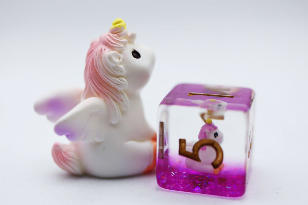 Mystic Unicorn RPG Dice Set (ONLINE ORDER ONLY)