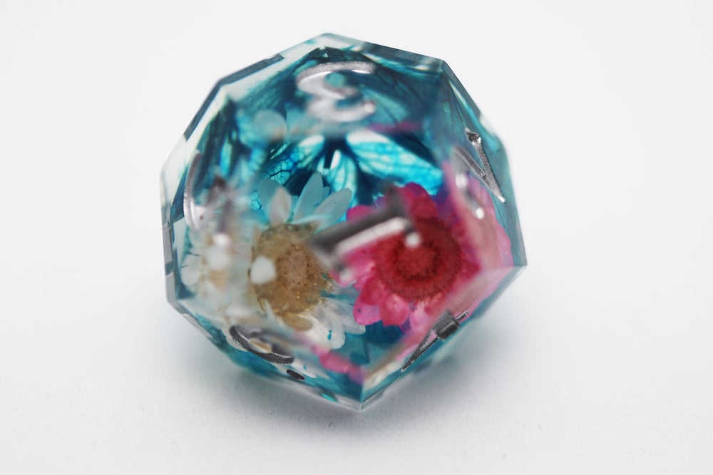 Sharp Edge Resin RPG Dice Set - Wildflower Bouquet (ONLINE ORDER ONLY)