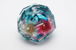 Sharp Edge Resin RPG Dice Set - Wildflower Bouquet (ONLINE ORDER ONLY)