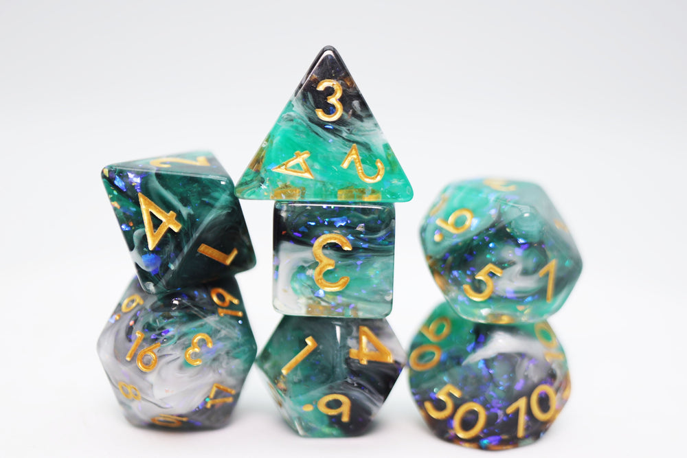 Forest Fog RPG Dice Set (ONLINE ORDER ONLY)