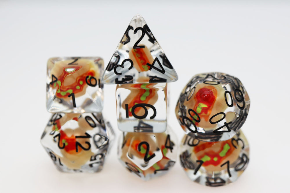 Hot Dog RPG Dice Set (ONLINE ORDER ONLY)