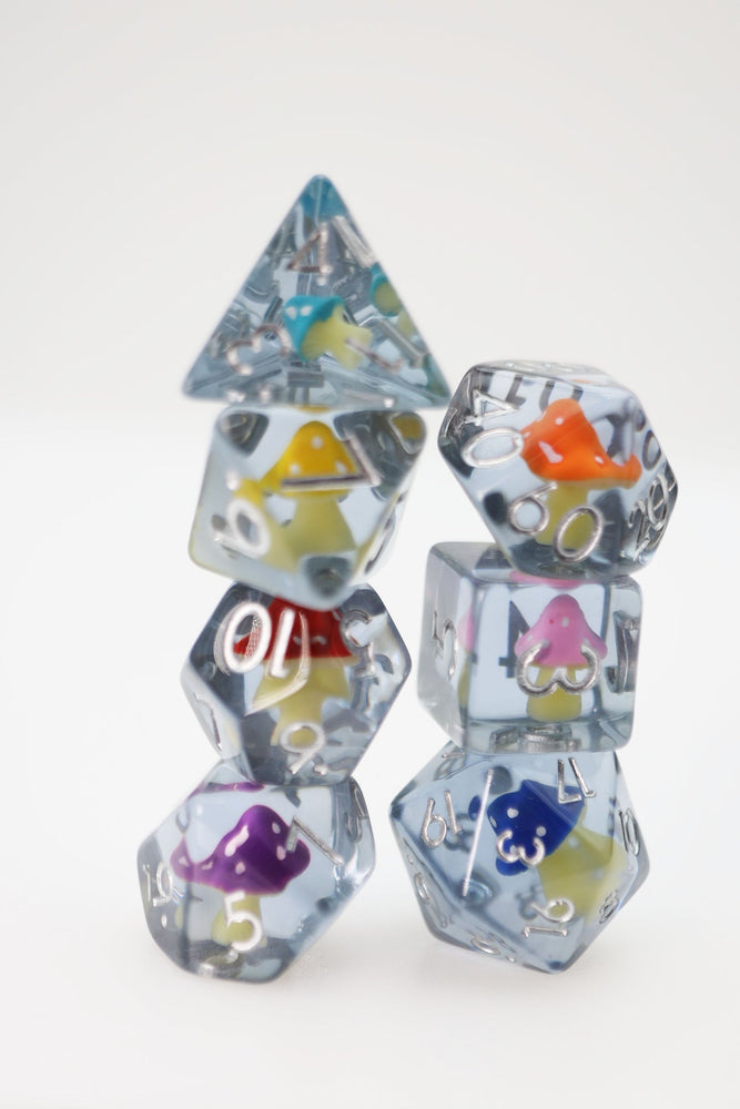 Whimsical Mushrooms RPG Dice Set (ONLINE ORDER ONLY)