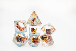 Ferocious Feline RPG Dice Set (ONLINE ORDER ONLY)