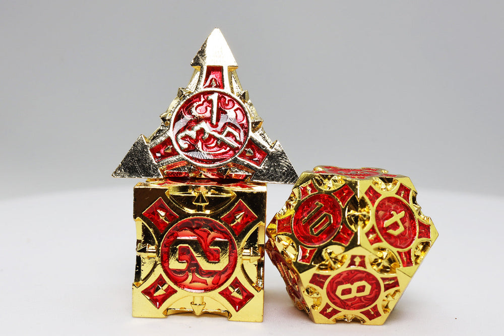 Quiver of Arrows: Royal Ruby Arrow - Metal RPG Dice Set (ONLINE ORDER ONLY)