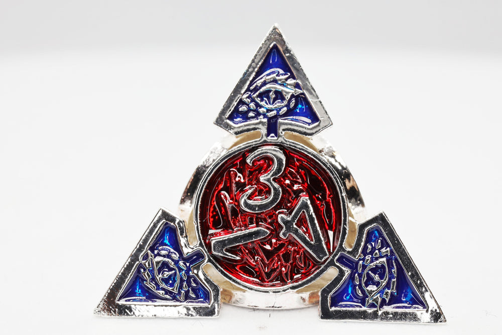 Oculus: Watchful - Metal RPG Dice Set (ONLINE ORDER ONLY)
