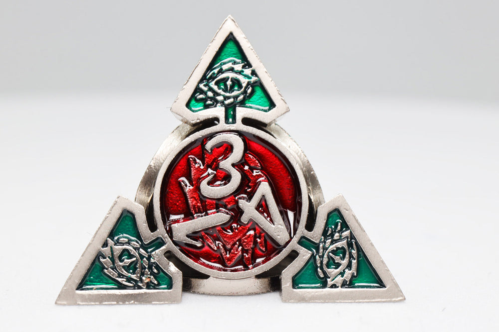 Oculus: Bewildered - Metal RPG Dice Set (ONLINE ORDER ONLY)