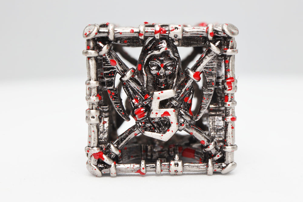Grim Scythe: Sanguine - Metal RPG Dice Set (ONLINE ORDER ONLY)