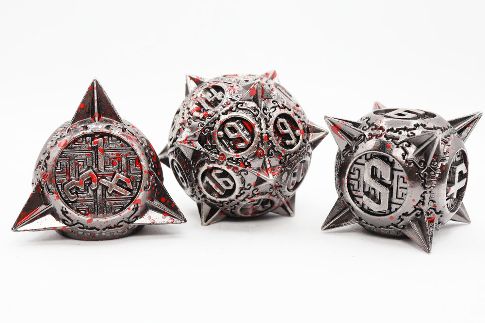 Meteor Storm: Abandoned Station - Metal RPG Dice Set (ONLINE ORDER ONLY)