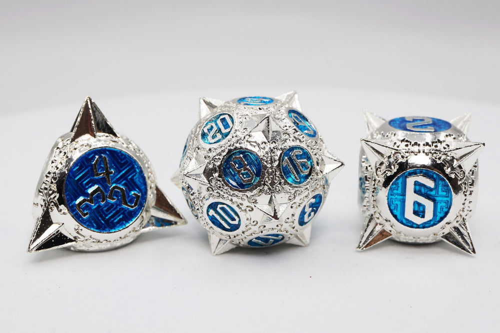 Meteor Storm: Bellatrix - Metal RPG Dice Set (ONLINE ORDER ONLY)