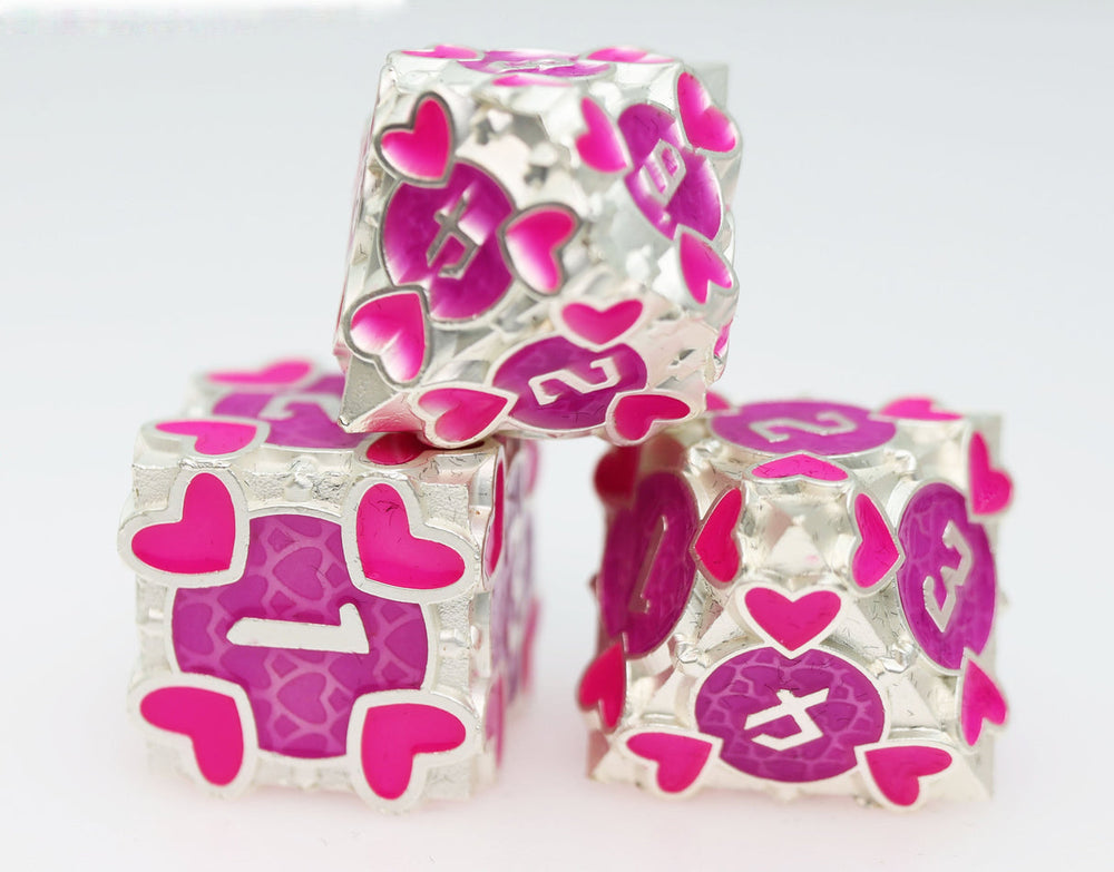 Erotes' Arrow: Hedylogos - Metal RPG Dice Set (ONLINE ORDER ONLY)