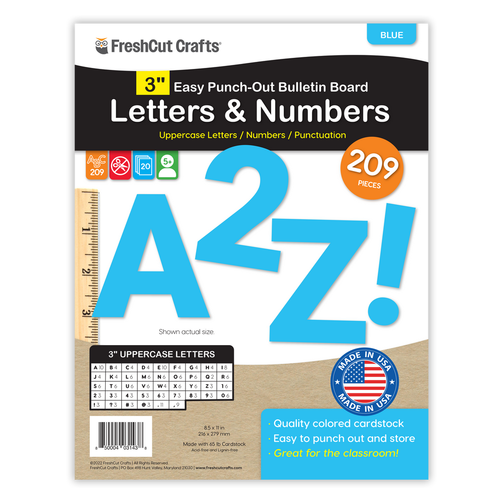 Bulletin Board Letters – 3 inch (ONLINE ORDER ONLY)