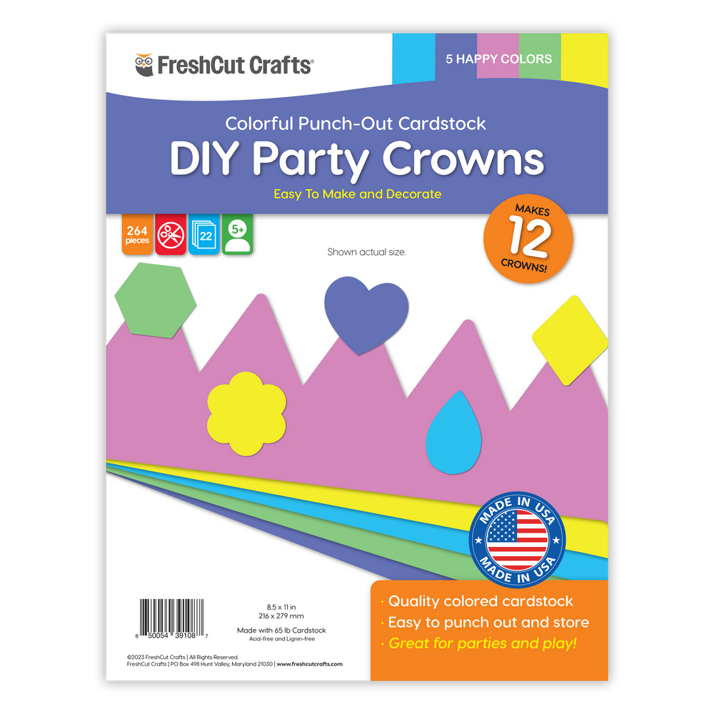 DIY Paper Crowns (ONLINE ORDER ONLY)