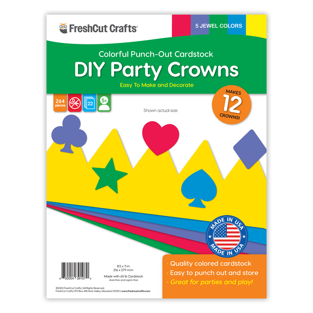 DIY Paper Crowns (ONLINE ORDER ONLY)