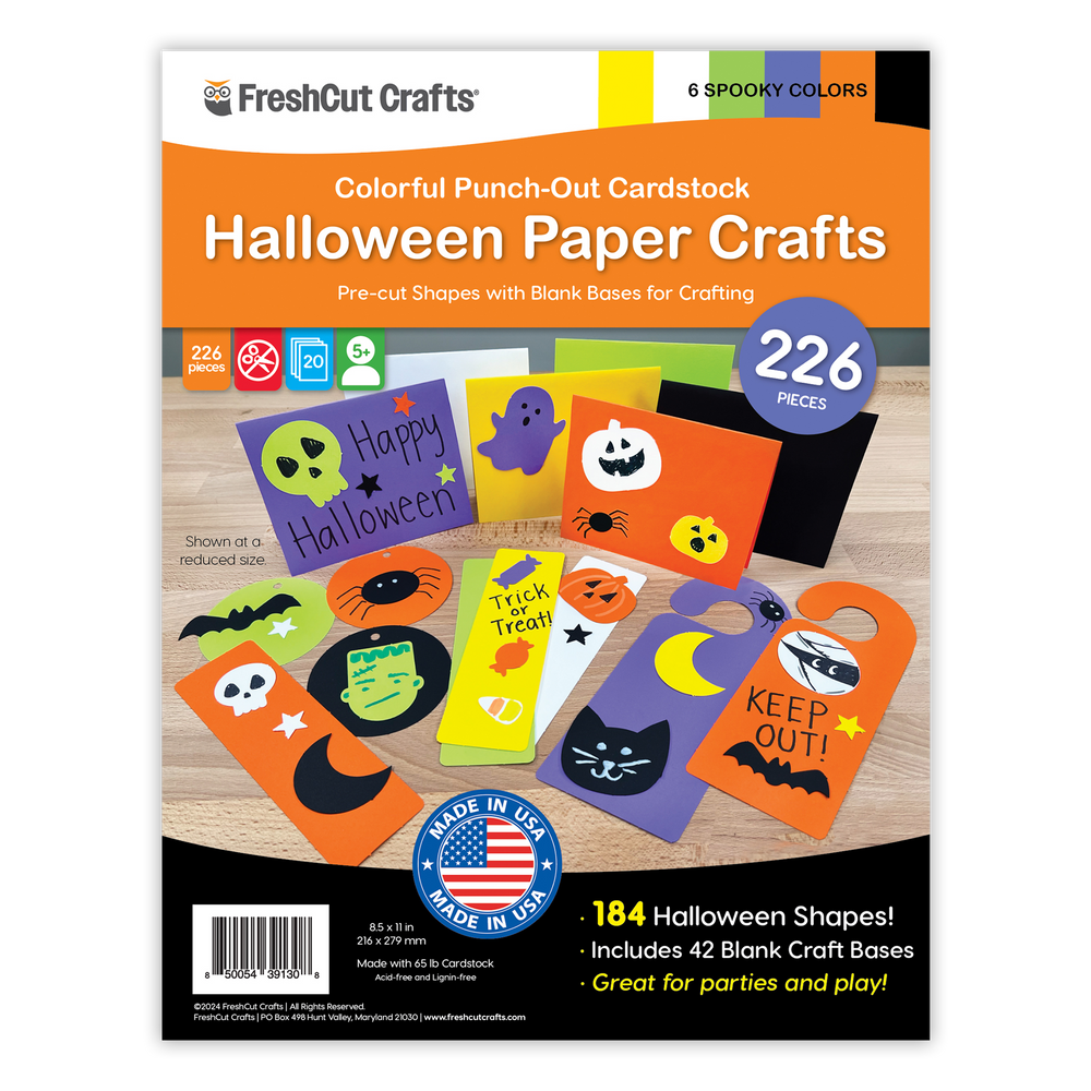 Halloween Paper Craft Kit (ONLINE ORDER ONLY)