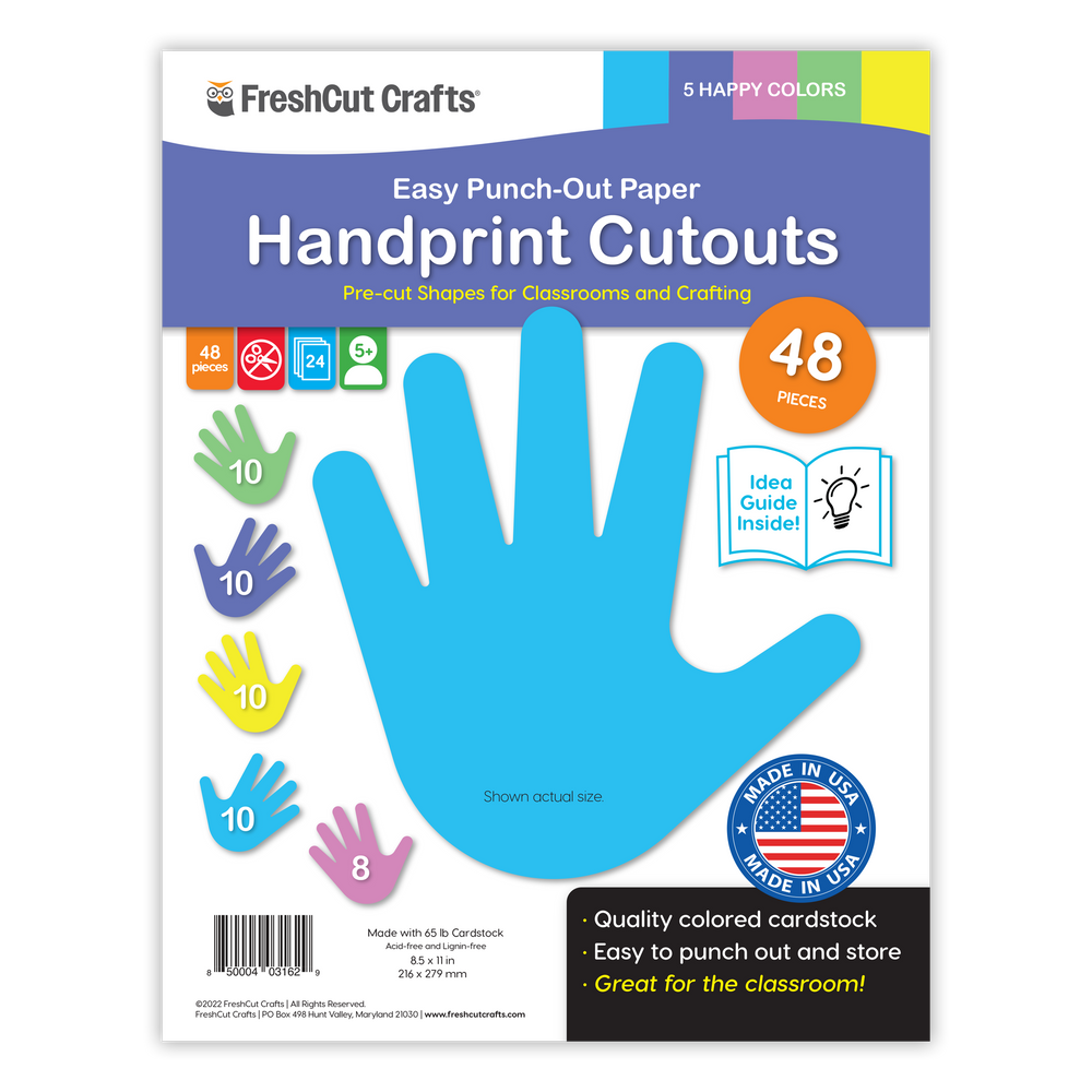 Handprint Cutouts (ONLINE ORDER ONLY)