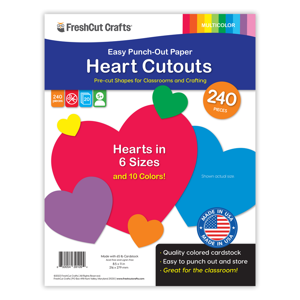 Heart Cutouts (ONLINE ORDER ONLY)