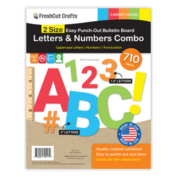 Bulletin Board Letters Combo – 2 Sizes (ONLINE ORDER ONLY)