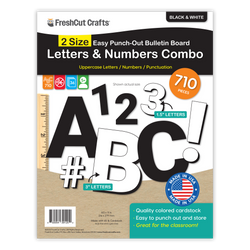 Bulletin Board Letters Combo – 2 Sizes (ONLINE ORDER ONLY)