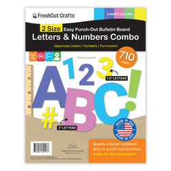 Bulletin Board Letters Combo – 2 Sizes (ONLINE ORDER ONLY)