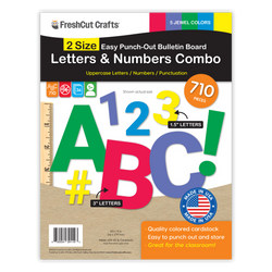 Bulletin Board Letters Combo – 2 Sizes (ONLINE ORDER ONLY)