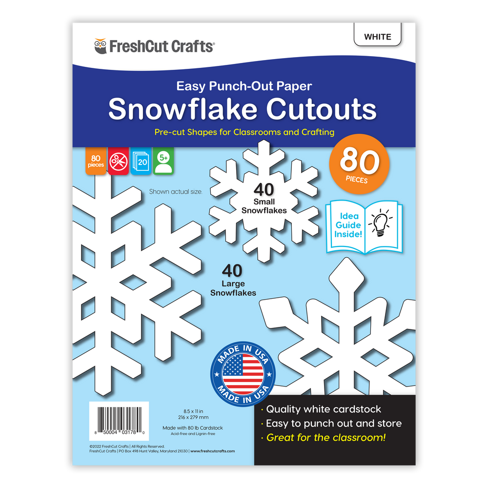 Snowflake Cutouts (ONLINE ORDER ONLY)
