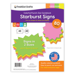 Starburst Signs (ONLINE ORDER ONLY)