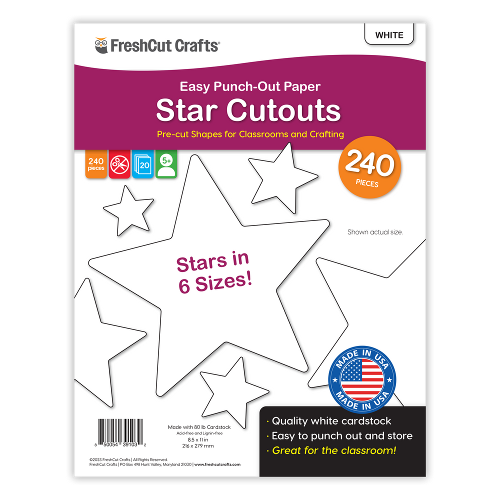 Star Cutouts (ONLINE ORDER ONLY)