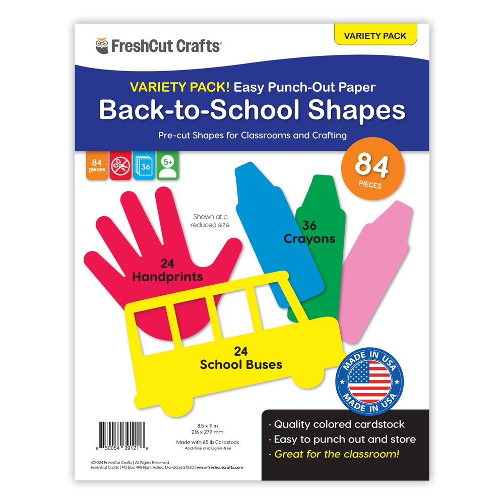 Back-to-School Shapes (ONLINE ORDER ONLY)