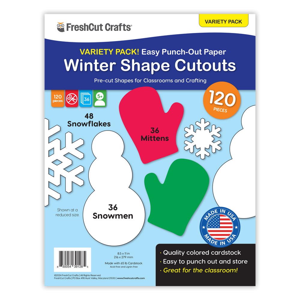Winter Shape Cutouts (ONLINE ORDER ONLY)