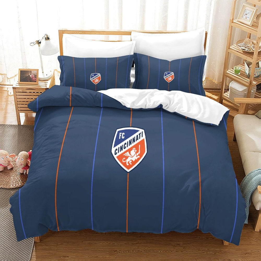 FC Cincinnati Bedding Set Duvet Cover Without Filler (Online Order Only)