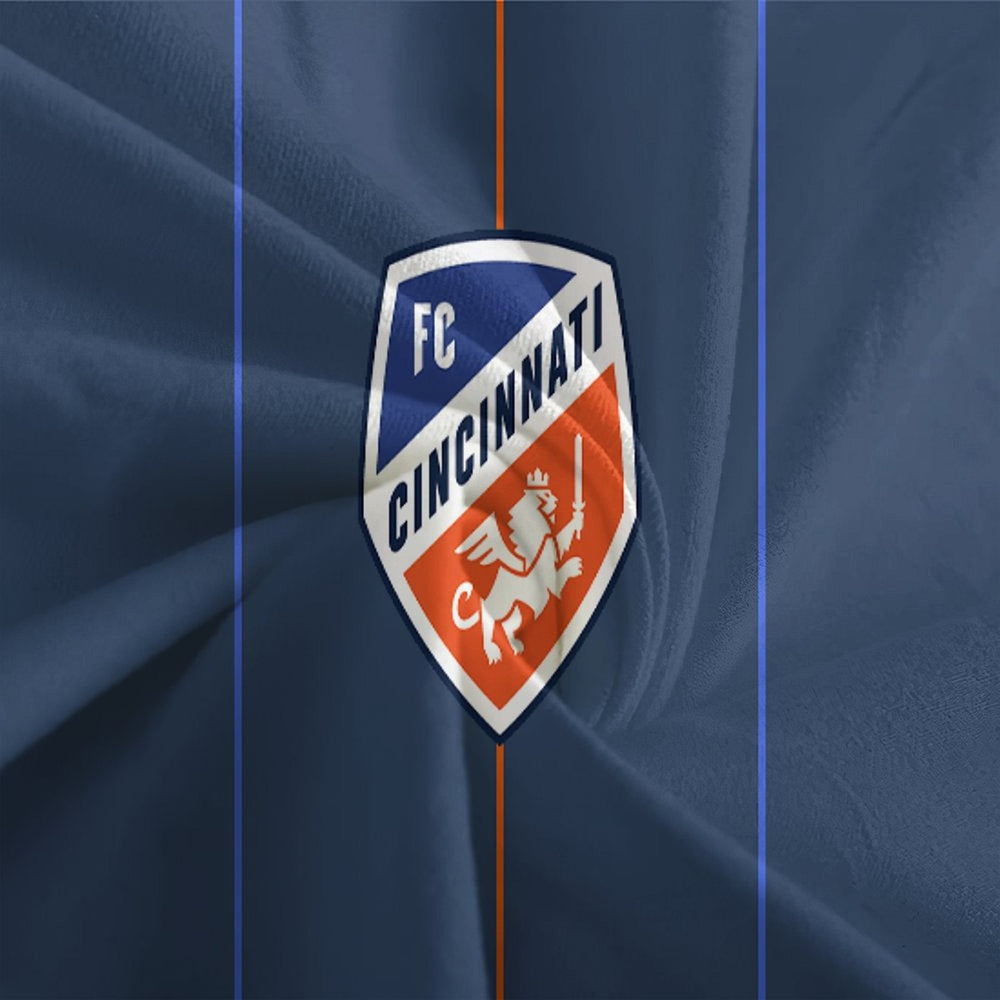 FC Cincinnati Bedding Set Duvet Cover Without Filler (Online Order Only)