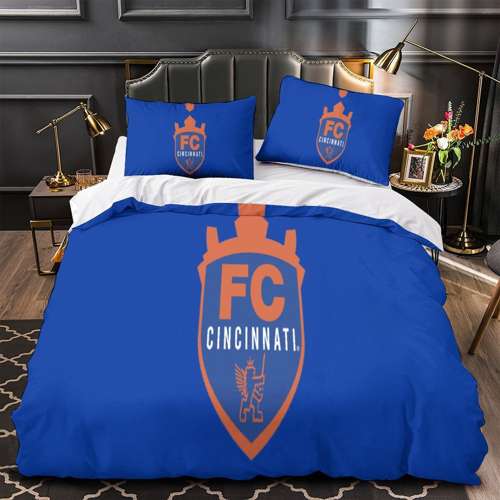 FC Cincinnati Bedding Set Duvet Cover Without Filler (Online Order Only)