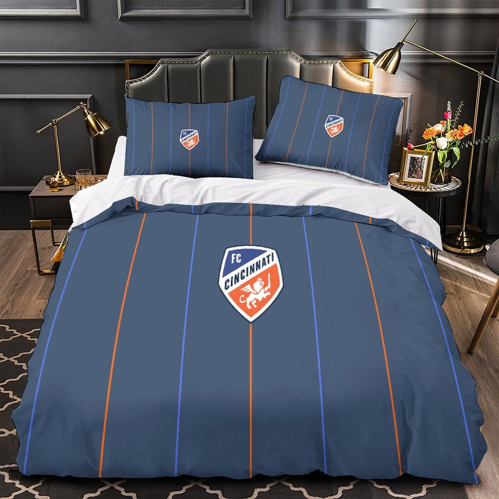 FC Cincinnati Bedding Set Duvet Cover Without Filler (Online Order Only)