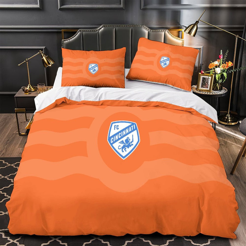 FC Cincinnati Bedding Set Duvet Cover Without Filler (Online Order Only)