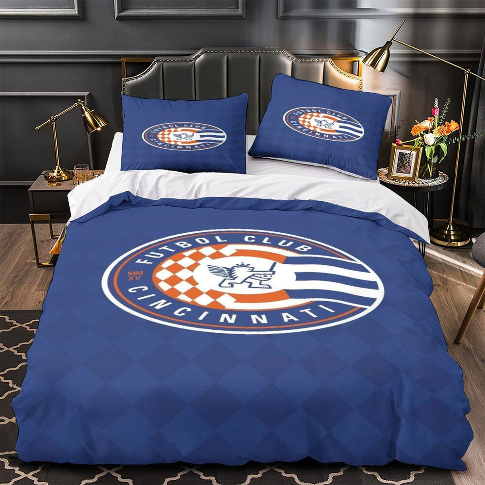 FC Cincinnati Bedding Set Duvet Cover Without Filler (Online Order Only)