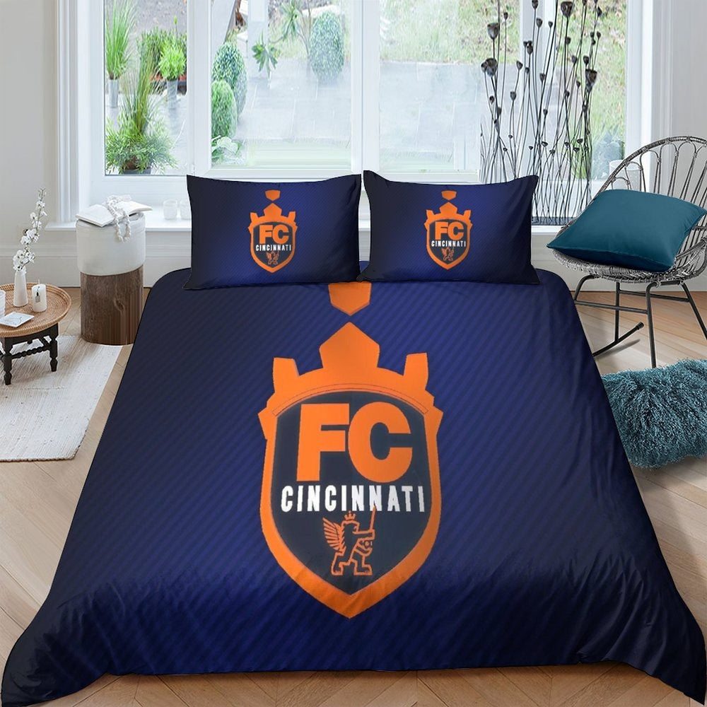 FC Cincinnati Bedding Set Duvet Cover Without Filler (Online Order Only)