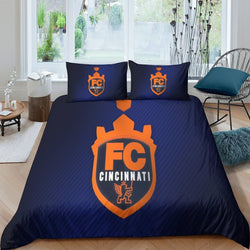 FC Cincinnati Bedding Set Duvet Cover Without Filler (Online Order Only)