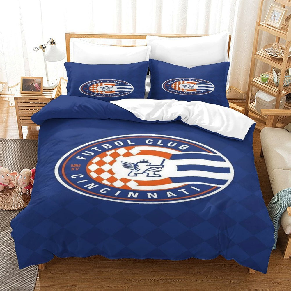 FC Cincinnati Bedding Set Duvet Cover Without Filler (Online Order Only)