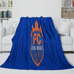 FC Cincinnati Blanket Flannel Fleece Throw Room Decoration (Online Order Only)