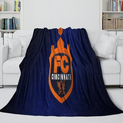 FC Cincinnati Blanket Flannel Fleece Throw Room Decoration (Online Order Only)