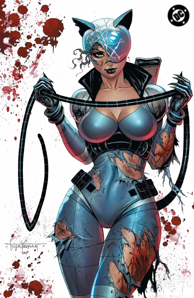 ABSOLUTE BATMAN #13 TYLER KIRKHAM EXCLUSIVE BATLLE DAMAGED CATWOMAN VIRGIN VAR (10/08/2025) (ONLINE ORDER ONLY)