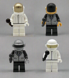 Daft Punk Minifigures Set (ONLINE ORDER ONLY)