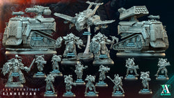 3D Printed Archvillain Games Sleipnir Far Frontiers Einherjar 28 32mm D&D (Online Only)