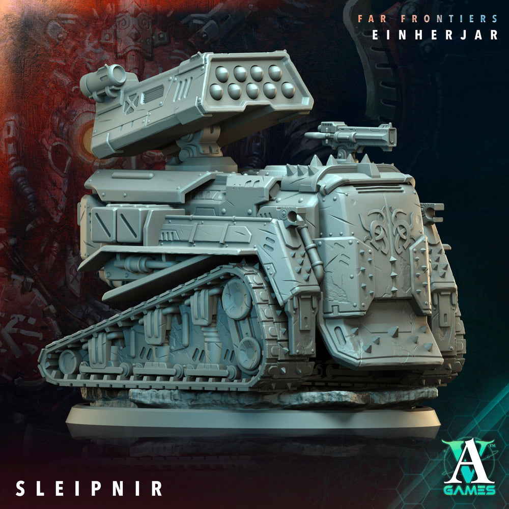 3D Printed Archvillain Games Sleipnir Far Frontiers Einherjar 28 32mm D&D (Online Only)
