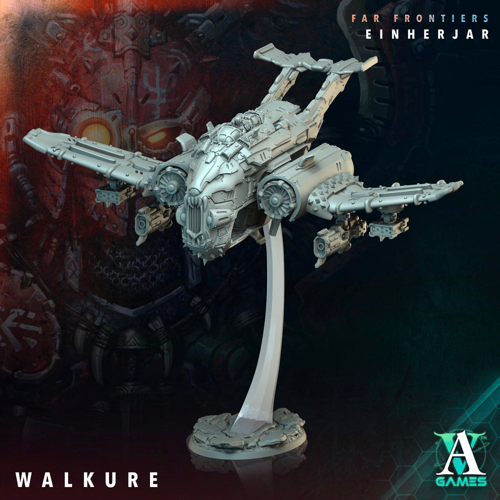 3D Printed Archvillain Games Walkure Far Frontiers Einherjar 28 32mm D&D (Online Only)