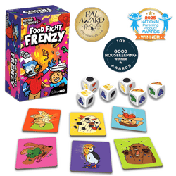 Food Fight Frenzy – A Silly, Fast Action Game for Family Fun (ONLINE ORDER ONLY)
