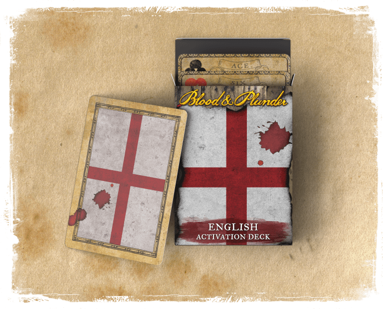 Blood & Plunder: English Activation Deck (ONLINE ORDER ONLY)