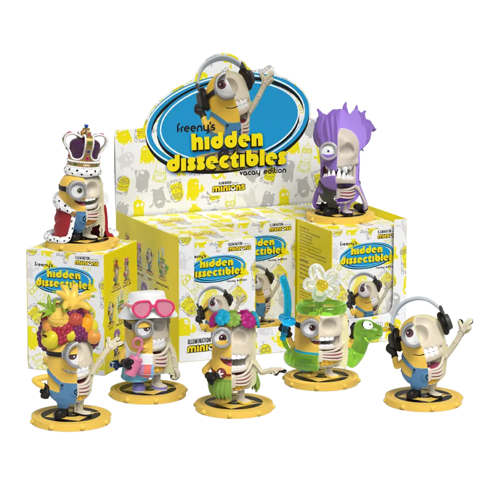 Freeny's Hidden Dissectibles Minions Series 01 - Vacay Edition Blind Box (1 Blind Box) (ONLINE ORDER ONLY)