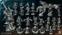 3D Printed Archvillain Games Ironshell Ymirling Frostburn Horrors Frozen Echoes 28 32mm D&D (Online Only)